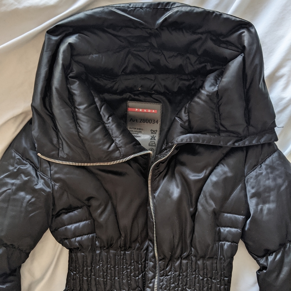 Prada Down Winter Jacket Puffer Nylon - image 2